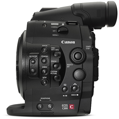 Canon EOS C300 EF cinema camcorder hire from RENTaCAM Sydney