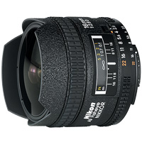 Nikon AF Fisheye-Nikkor 16mm f/2.8D