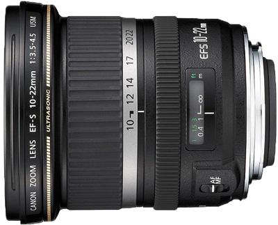 Canon EF-S 10-22mm f/3.5-4.5 USM lens hire from RENTaCAM Sydney