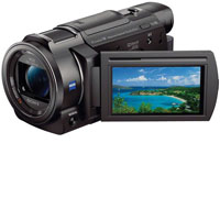 Sony FDR AX33 4K Ultra HD Handycam Camcorder hire from RENTaCAM Sydney