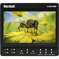 Marshall 5-inch Small HDMI 800 x 480 Monitor V-LCD50-HDMI hire from RENTaCAM Sydney