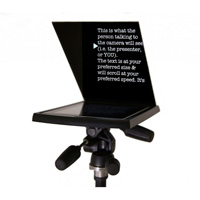 Prompt-it Maxi Teleprompter hire from RENTaCAM Sydney