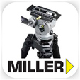 Miller DSLR video tripod and head hire - RENTaCAM Sydney