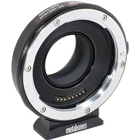 Metabones Canon EF lens to Sony E-mount camera speed booster hire RENTaCAM Sydney